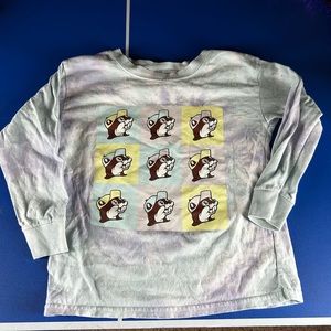 Bucees Tie dye Long Sleeve tshirt Sz Youth xsmall